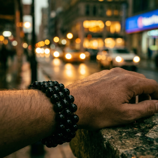 Lava Rock Bracelet