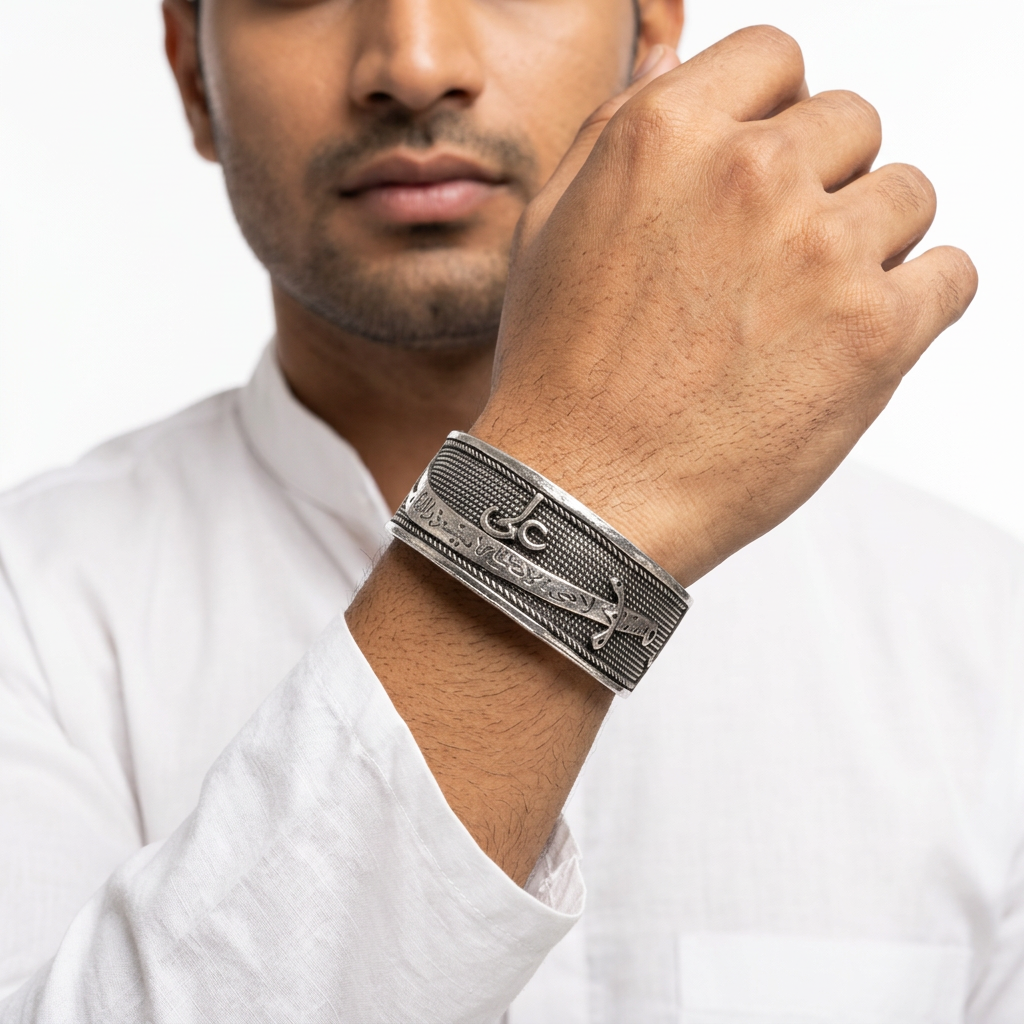 Zulfiqar Bracelet – Symbol of Strength and Faith